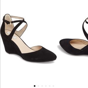 Cole Haan Lacey Ankle Strap Wedge Pump